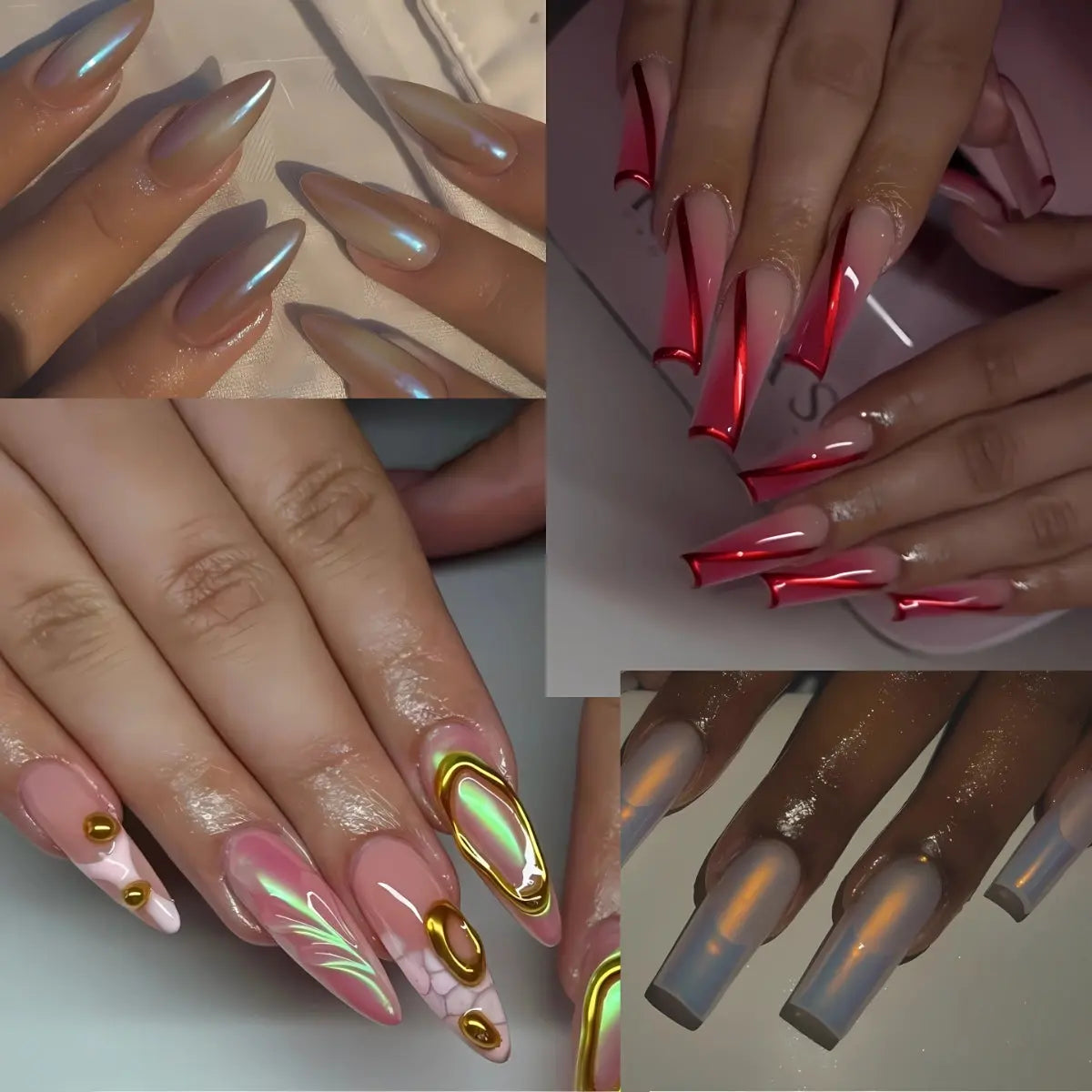New Glazed OmbrΓ© Nails β The Perfect Gradient Meets Shine β 2025 ...