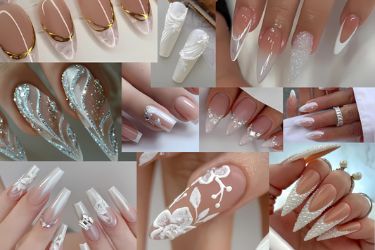 Wow Your Guests with Stunning Wedding Nail Art