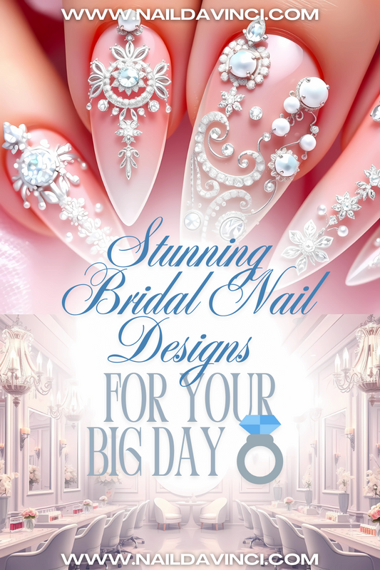 40 Stunning Bridal Nail Designs for Your Big Day