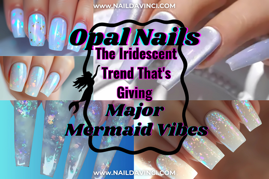 New Opal Nails: The Iridescent Trend That’s Giving Major Mermaid Vibes