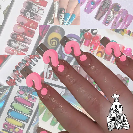 Your Secret Holiday Press On Nail Set NailDaVinci